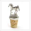 Horse wine cork