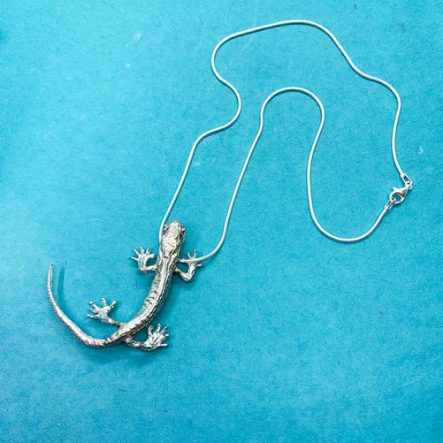 Pewter Gecko On Chain